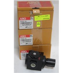 GROUP OF 3 INGERSOLL RAND ARO REGULATORS