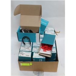 FLAT OF TUBE CAP POLYETS & TUBE CLAMP W/ CUSHIONS