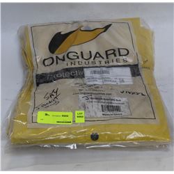 GROUP OF 2 PVC ON NYLON RAIN JACKETS SIZE L