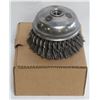 Image 1 : NEW OSBORN 6" KNOTTED WIRE CUP BRUSH
