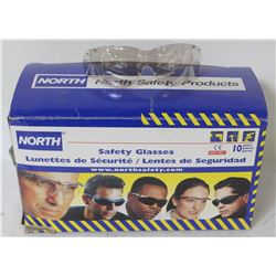 CASE OF NORTH SAFETY EYEWEAR-SMOKE LENS