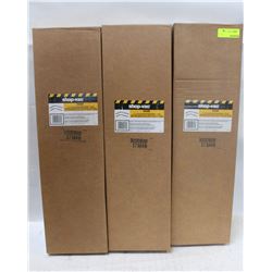 3 CASES SHOP-VAC CHROME-PLATED WANDS