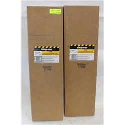 2 CASES SHOP-VAC CHROME-PLATED WANDS