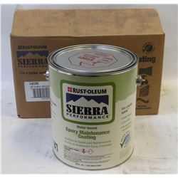 2 PAILS RUSTOLEUM WATER-BASED YELLOW EPOXY COATING