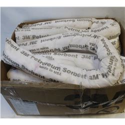CASE OF 3M PETROLEUM ABSORBENT MINI-BOOMS
