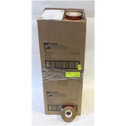 2 CASES OF ASSORTED ADHESIVE TRANSFER TAPE