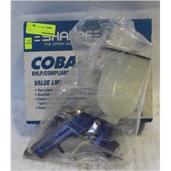 NEW SHARPE COBALT HLPV GRAVITY FEED SPRAY GUN