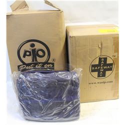 2 CASES OF S:5XL DISPOSABLE COVERALLS W/ HOODS