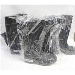 3 PAIRS OF NEW S:7 STEELTOE SERVUS RUBBER WORKBOOT