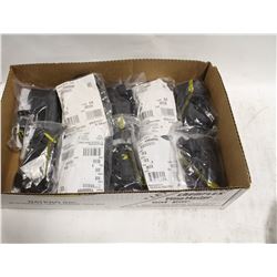 FLAT OF 10 RADIO/COMBO UTILITY HOLSTERS-FALL