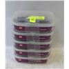 Image 1 : 5 CONTAINERS OF GRIP-RITE TRIM SCREW 1-5/8" X 6
