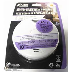 NEW KIDDE TALKING SMOKE AND CARBON MONOXIDE ALARM