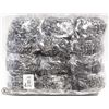 Image 1 : PACKAGE OF 12 NEW STAINLESS STEEL POT SCRUBBERS