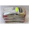 Image 1 : BUNDLE OF 6 PAIRS SPLIT-LEATHER COWHIDE INSULATED