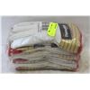 Image 1 : BUNDLE OF 6 PAIRS SPLIT-LEATHER COWHIDE INSULATED