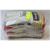 Image 1 : BUNDLE OF 6 PAIRS SPLIT-LEATHER COWHIDE INSULATED