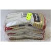 Image 1 : BUNDLE OF 6 PAIRS SPLIT-LEATHER COWHIDE INSULATED