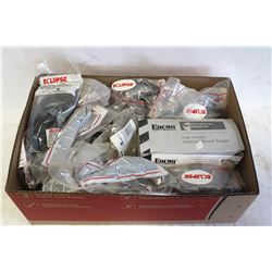 FLAT OF ASSORTED SAFETY EYEWEAR & LENSES&