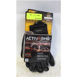 3 NEW PAIRS OF ANSELL "ACTIVARMR" PLUMBER'S GLOVES