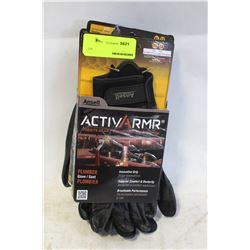 3 NEW PAIRS OF ANSELL "ACTIVARMR" PLUMBER'S GLOVES