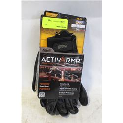 3 NEW PAIRS OF ANSELL "ACTIVARMR" PLUMBER'S GLOVES