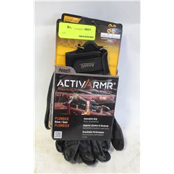 3 NEW PAIRS OF ANSELL "ACTIVARMR" PLUMBER'S GLOVES