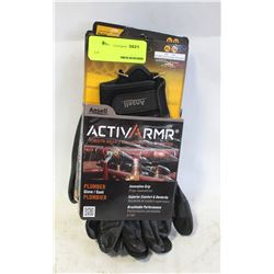 3 NEW PAIRS OF ANSELL "ACTIVARMR" PLUMBER'S GLOVES