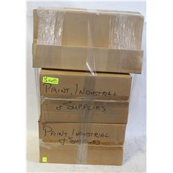 LOT OF 4 ASSORTED PAINT CLOTH DISPENSERS