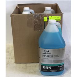 4 JUGS OF PRO FRESH,UNSCENTED, NEUTRAL PH CLEANER