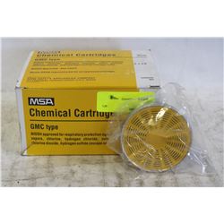 10 NEW MSA CHEMICAL CARTIDGEES