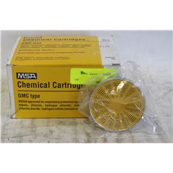 10 NEW MSA CHEMICAL CARTIDGEES