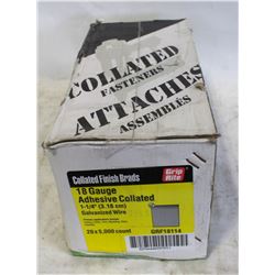 CASES OF GRIP COLLATED FINISHING BRAD NAILS