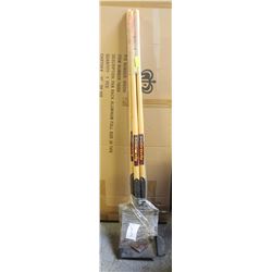 GROUP OF 4 NEW GARANT GIRZZLY SQUARE SPADE