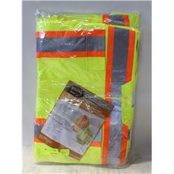 2 NEW XL PIONEER HI-VIZ POLYESTER JACKETS