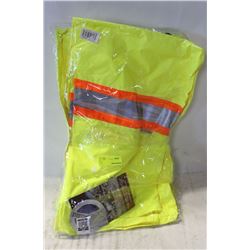 2 NEW  4 XL PIONEER HI-VIZ POLYESTER BIB PANTS