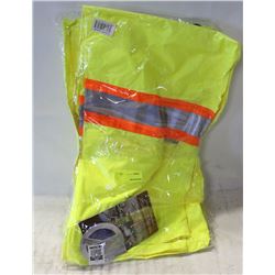 2 NEW  4 XL PIONEER HI-VIZ POLYESTER BIB PANTS