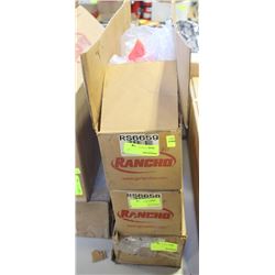 3 SETS OF RANCHO REAR SUSPENSION KITS