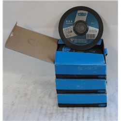 3 CASES OF TYROLIT GRINDING WHEELS