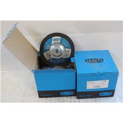 2 CASES OF TYROLIT GRINDING WHEELS