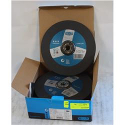 1 CASES OF TYROLIT GRINDING WHEELS