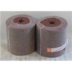 LOT OF 2 BUNDLES FIBRE DISCS