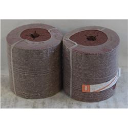 LOT OF 2 BUNDLES FIBRE DISCS