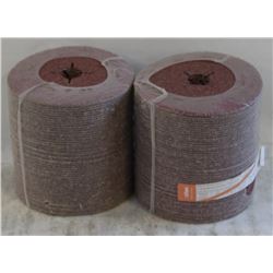 LOT OF 2 BUNDLES FIBRE DISCS