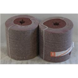 LOT OF 2 BUNDLES FIBRE DISCS