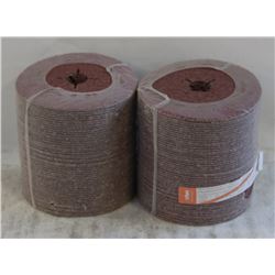 LOT OF 2 BUNDLES FIBRE DISCS
