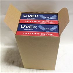 10 PAIRS OF UVEX FALCON GLASSES