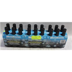 CASE OF 18 BOTTLES MOTORMASTER GASLINE ANTIFREEZE