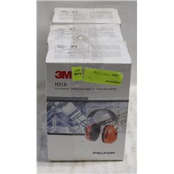 GROUP OF THREE 3M HI-VIZ EAR-MUFFS- H31A