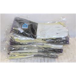 1 DOZEN OF GOAT GRAIN GLOVES W/ KEVLAR LINING
