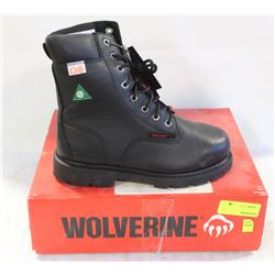 NEW SZ 7.5 WOMENS WOLVERINE LEATHER WORKBOOTS